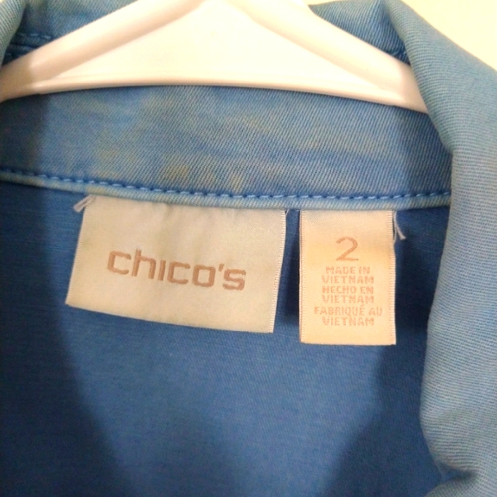 Chico's Soft Jean Jacket - Picture 4 of 5